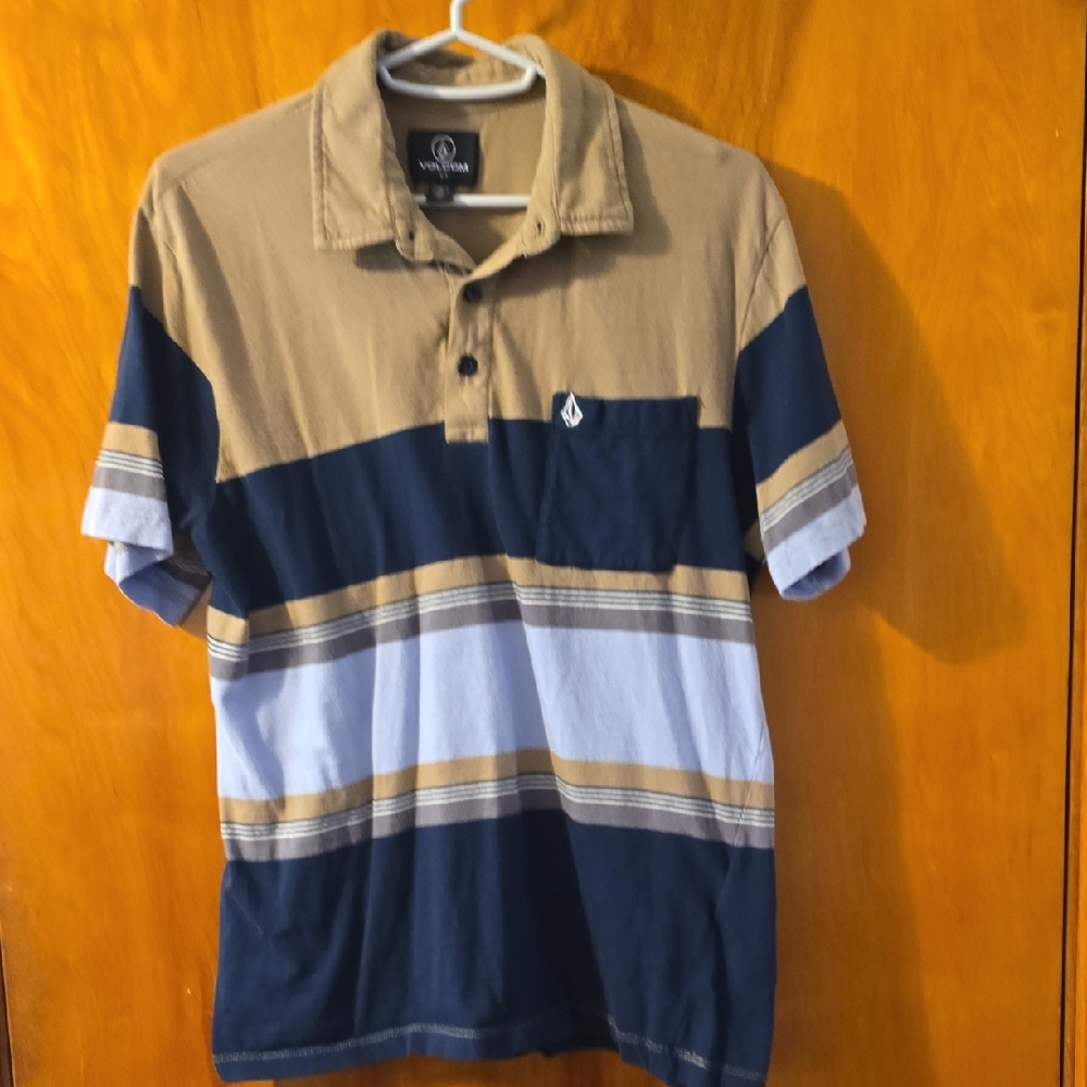 Volcom Polo Shirt with Stripes